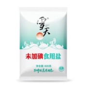 xuetian 雪天 未加碘食用盐400g 精制盐