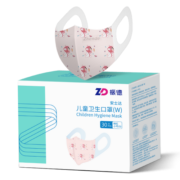 振德（ZHENDE）一次性3D儿童学生立体口罩非独立包装卡通印花轻薄透气三层防护亲肤男女童30只/盒 缤纷海底【3-10岁】30只/盒 独立款