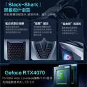 雷神(ThundeRobot)黑武士5 Shark水冷游戏台式机电脑电竞主机(14代i7-14700K 16G DDR5 5600 RTX4070 1TSSD)