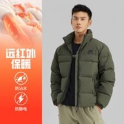 SKECHERS 斯凯奇 23年新款冬季男式羽绒服外套户外运动羽绒服男