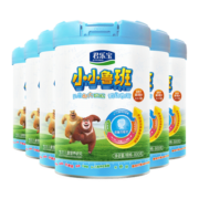 君乐宝（JUNLEBAO）小小鲁班儿童配方奶粉4段（3周岁以上适用）800g *6听 添加PS+DHA