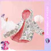Deesha 笛莎 女童秋冬轻薄羽绒服