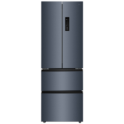 TCL 318升V5法式养鲜冰箱变频一级分区养鲜多门对开门超薄家用电冰箱 一级能效 33分贝轻音R318V5-D