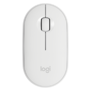 双11预告、6日8点：logitech 罗技 Pebble 2.4G蓝牙 优联 双模无线鼠标 1000DPI 米白色