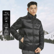 利郎   男式羽绒服 黑色
