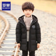 ROMON 罗蒙 儿童中长款加厚羽绒服
