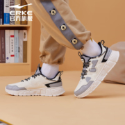 ERKE 鸿星尔克 运动鞋男 上道 橡芽白/瓦砾灰