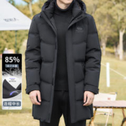 KAISER 凯撒 2023冬季新款中长款羽绒服男外套男