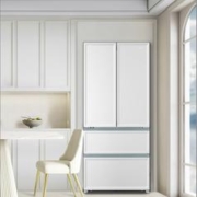 Haier 海尔 零距离嵌入系列 BCD-501WGHFD14W9U1 风冷法式多门冰箱 501L 白巧色