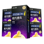 jissbon 杰士邦 纯超凡持久安全套 10只+高潮液6只