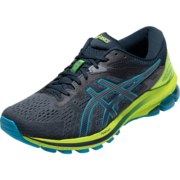ASICS亚瑟士 男鞋稳定跑步鞋耐磨支撑运动鞋舒适透气跑鞋 GT-1000 10【HB】 藏青色/蓝色 43.5