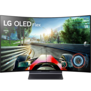 LG 42英寸 OLED柔性可曲显示屏 4K超清护眼0.1ms低延迟120Hz高刷旗舰电竞游戏电视适配PS5 42LX3QPCA