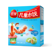 三全 儿童水饺 虾仁胡萝卜口味300g（42只）*6件