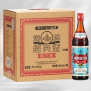 塔牌 绍兴黄酒 出口品质蓝牌三年陈花雕酒600ml*6瓶整箱