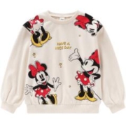 超级补贴：Disney baby 迪士尼 儿童加绒卫衣 100-160cm 多色可选