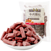 蒙贝（monbab）宠物零食牛肉粒500g 泰迪金毛幼犬成犬磨牙训练狗零食