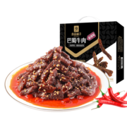良品铺子 巴蜀牛肉400g(川香麻辣味)牛肉干量贩装休闲零食肉干肉脯礼盒装
