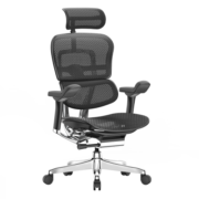 保友办公家具（Ergonor） 金豪e 2代高端人体工学椅 电脑椅子 办公椅家用电竞椅老板椅座椅 黑色(Q4.0)美国网 精英版