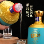 浏阳河酒整箱清仓53度酱香型白酒500ml*6瓶纯粮坤沙酒水批发礼盒