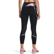 安德玛 UNDERARMOUR） Anywhere女子跑步运动紧身九分裤1373444 黑色001 L