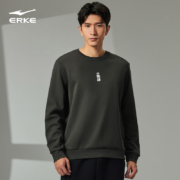 20点：ERKE 鸿星尔克 综训系列 男子套头卫衣 51222302131
