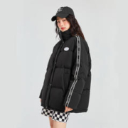 一夜入冬：雪中飞 女士短款立领羽绒服 X20140808X