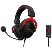 极度未知（HYPERX）原金士顿飓风2 电竞游戏耳机 有线头戴式 阿尔法s系列 飓风3无线 【飓风2】7.1虚拟环绕声丨黑红 官方标配