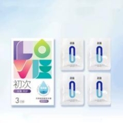 凑单1.5元 名流润滑剂4袋+3只避孕套