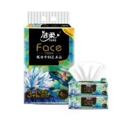 C&S 洁柔 Face艺术油画抽纸 4层80抽4包