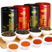 红茶金骏眉正山小种浓香型特级养胃红茶叶自己喝礼盒装2023新茶