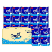 Tempo 得宝 4层135克10卷纸巾卷纸卫生纸家庭整箱德宝大卷厕所手纸