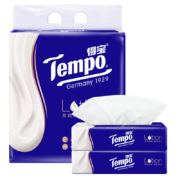 概率券：Tempo 得宝 抽纸 保湿乳霜纸 4层加厚70抽*4包
