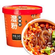 plus会员:小香厨 单桶装 重庆正宗酸辣粉 256g*1桶