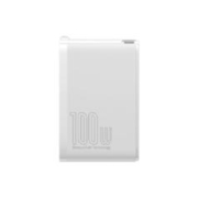 BASEUS 倍思 CCGAN100UE 氮化镓充电器 双Type-C/ 双USB-A 100W 白色