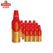 青岛啤酒 鸿运当头 啤酒 355ml*12瓶 生肖金虎罐