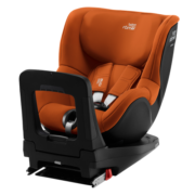 宝得适（BRITAX）宝宝儿童安全座椅0-4岁360度旋转汽车ISOFIX硬接口双面骑士PLUS i-Size日落金-正反各6档角度