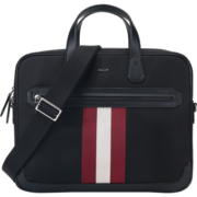巴利（BALLY）男士手提单肩包黑色 CHANDOS SM TSP 10 6220461
