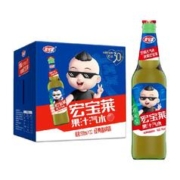 宏宝莱 玻璃瓶经典香槟味老汽水520ml*12瓶