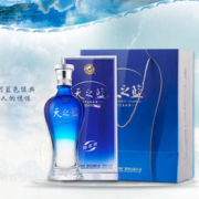 洋河 蓝色经典 天之蓝 绵柔型 52度浓香型白酒 旗舰版 520ml