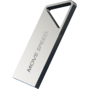 移速 铁三角系列 YSUTSJ-64G2S USB 2.0 U盘 银色 64GB USB-A