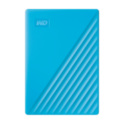西部数据(WD) 1TB 移动硬盘 USB3.0 My Passport随行版2.5英寸 蓝 机械硬盘 手机笔记本电脑外接存储 兼容Mac
