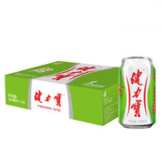 JIANLIBAO 健力宝 国潮经典罐柠蜜味运动碳酸饮料330ml×24罐整箱含优质蜂蜜