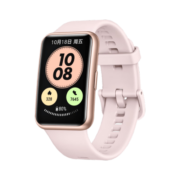 华为HUAWEI WATCH FIT new 活力款 樱语粉 华为手表 运动智能手表 时尚轻薄 华为快充 炫彩大屏 健康管理