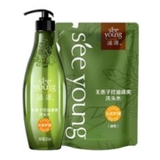 滋源无硅油无患子控油蓬松洗发水露500ml
