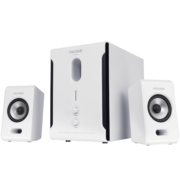 麦博（microlab）M-501 木质2.1有源多媒体音响 电脑音箱 台式 笔记本迷你 重低音炮钢琴烤漆音响 白色