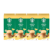 星巴克（Starbucks）精品速溶花式咖啡 即溶花式咖啡4件套原装进口