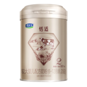 君乐宝(JUNLEBAO)恬适 2段较大婴儿配方奶粉(6-12月龄)800克