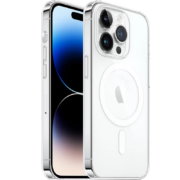 贝尔金（BELKIN）苹果14promax手机壳 iPhone14promax手机保护套 兼容MagSafe可磁吸充电 清水透明壳 MSA011