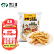 Snow Valley 雪川食品 3/8裹粉波纹薯2kg 薯条半成品 空气炸锅食材 预制菜