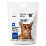 lorde里兜 豆腐猫砂混合猫砂除臭低尘 6重混合砂2.5kgx8袋